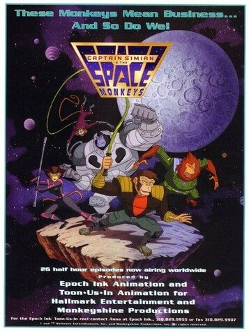 Смотреть Капитан Симиан и космические обезьяны (1996) онлайн в Хдрезка качестве 720p